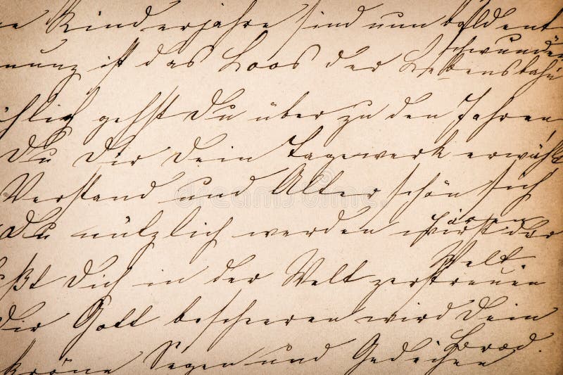 Old undefined abstract handwritten text. Paper texture background stock photography Old undefined abstract handwritten text. Paper texture background stock photography