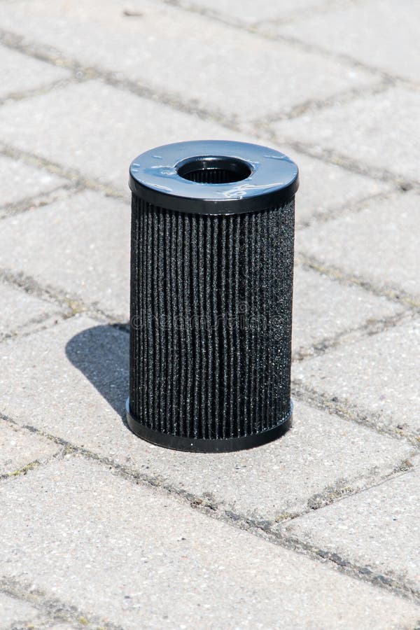 Car engine oil filter stock image. Image of black, clean 28995375