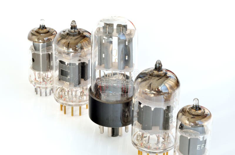 Old vacuum radio tubes