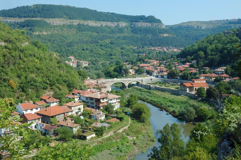 Old Veliko Tarnovo panorama,Bulgaria