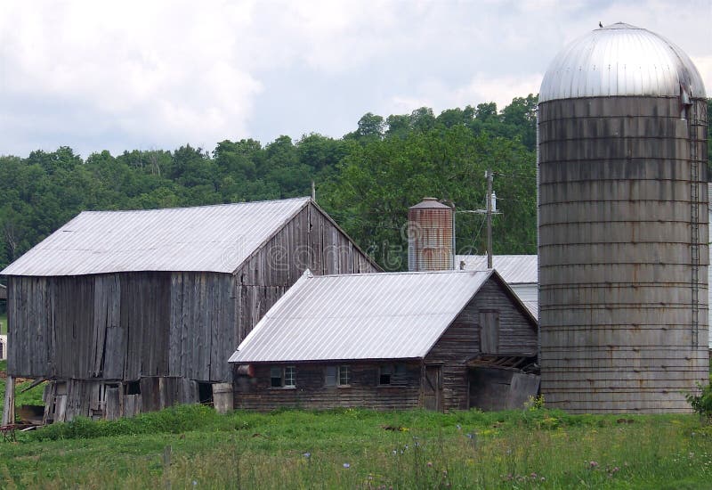 An Old Vermont Barn royalty free stock image