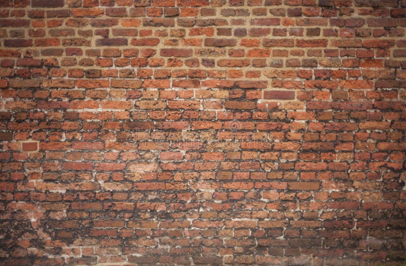 Old Victorian brick wall