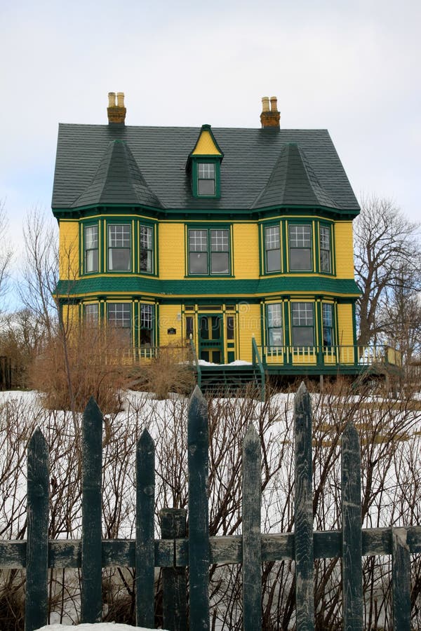 Old Victorian House - winter