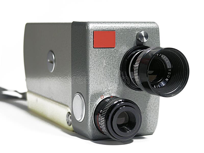 Old video camera stock image. Image of news, hand, cinematography 1561397