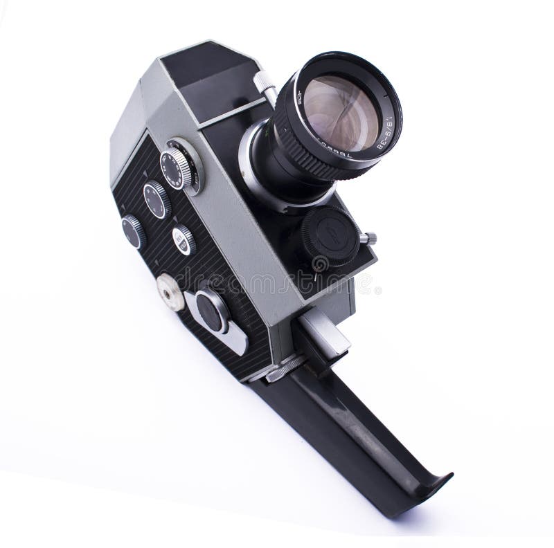 Old video camera stock image. Image of television, videographer 7242423