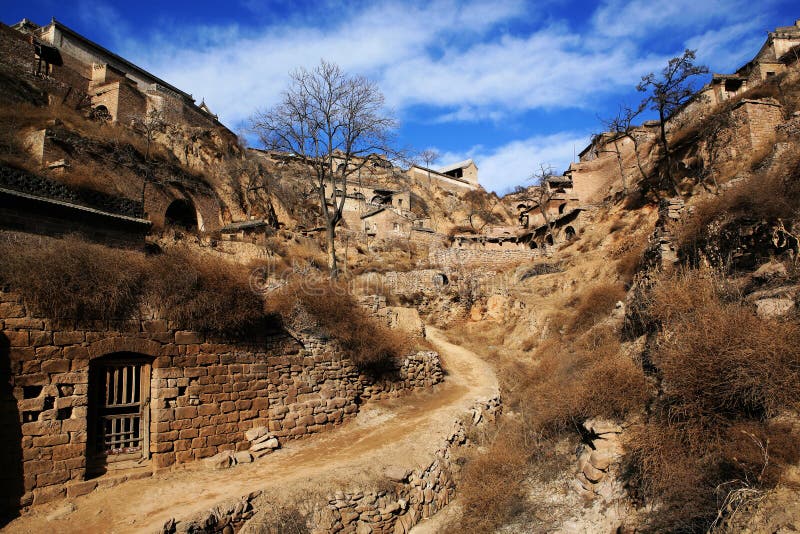 Old village of loess highland