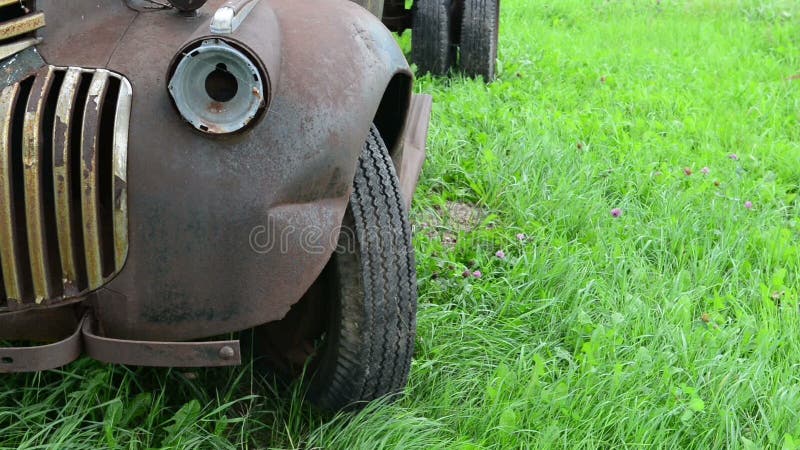 Old Vintage Farm Truck Background