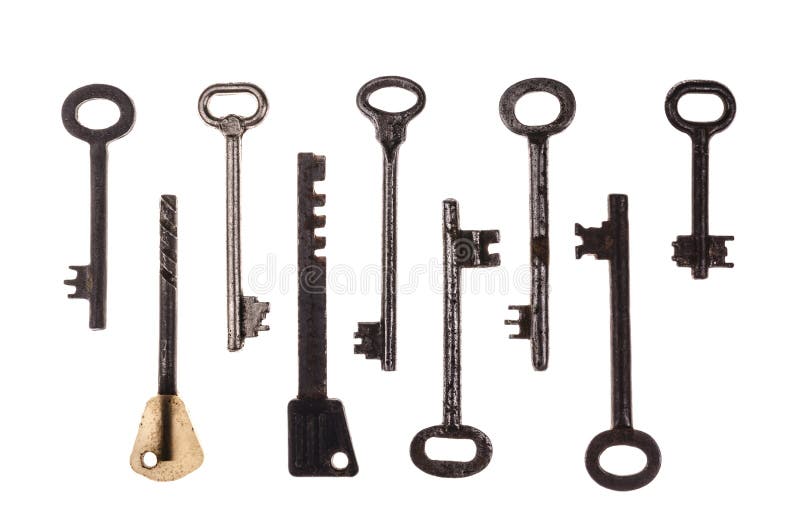 Different Types Keys Collection Stock Photos Free & RoyaltyFree