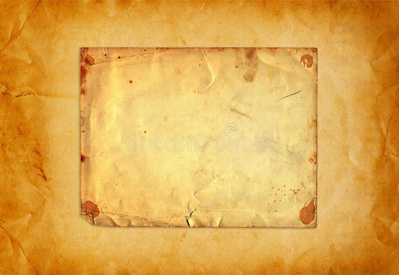 Old vintage paper with grunge frames