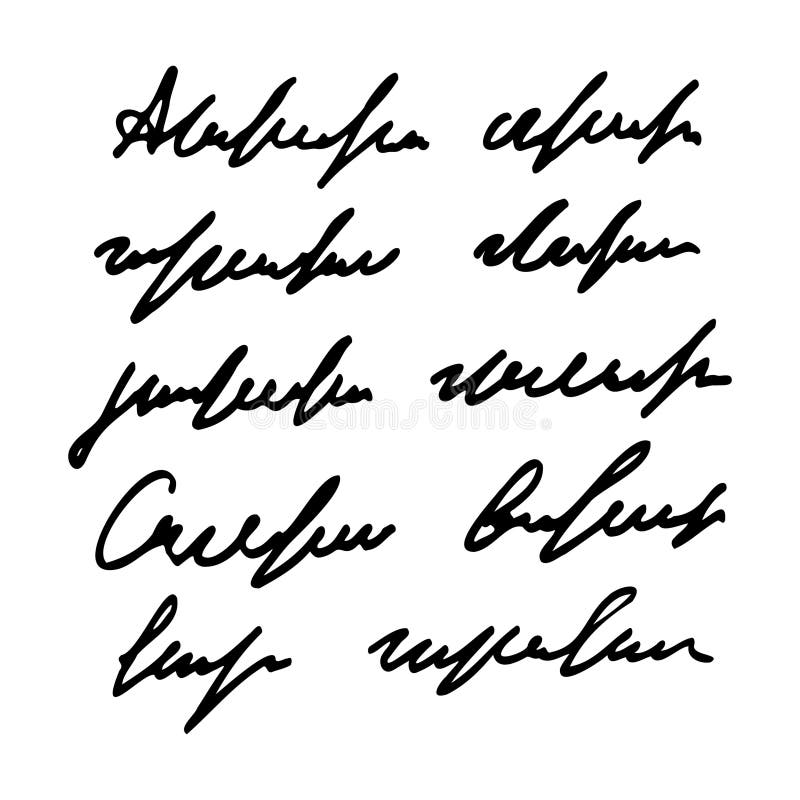 Old Vintage Text Template Unreadable Illegible Handwriting Stock Old Vintage Text Template Unreadable Illegible Handwriting Stock