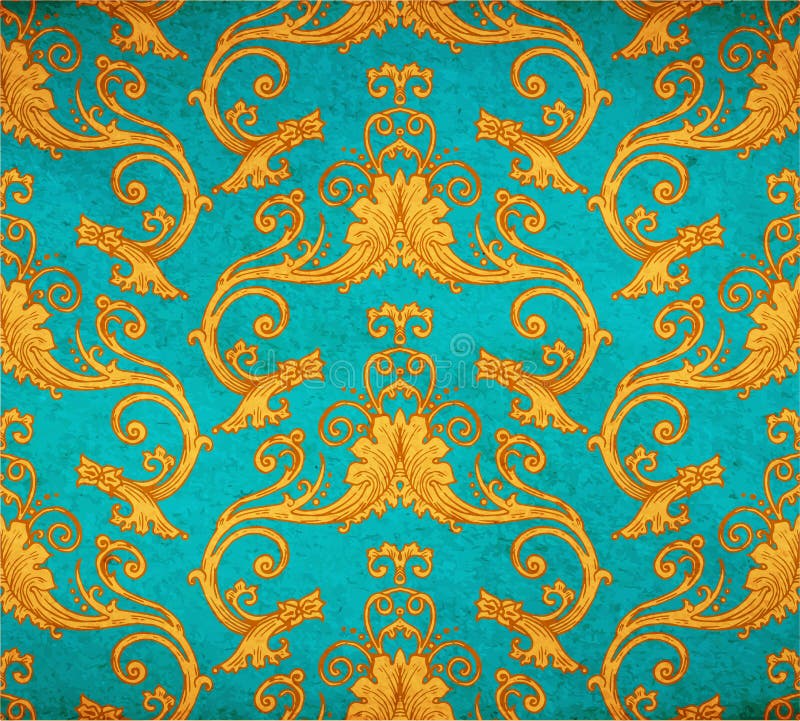 Old vintage victorian wallpaper