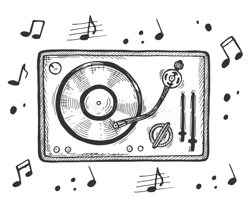 Old Vinyl Player With No Name Plate Stock Vector Illustration Of Obsolete Classic Old Vinyl Player With No Name Plate Stock Vector Illustration Of Obsolete Classic
