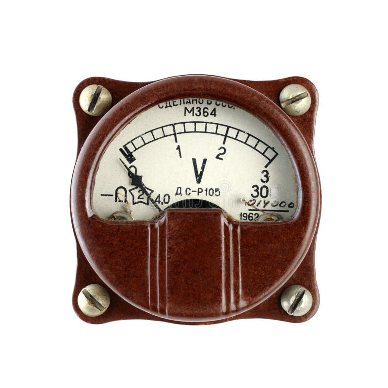 Old voltmeter