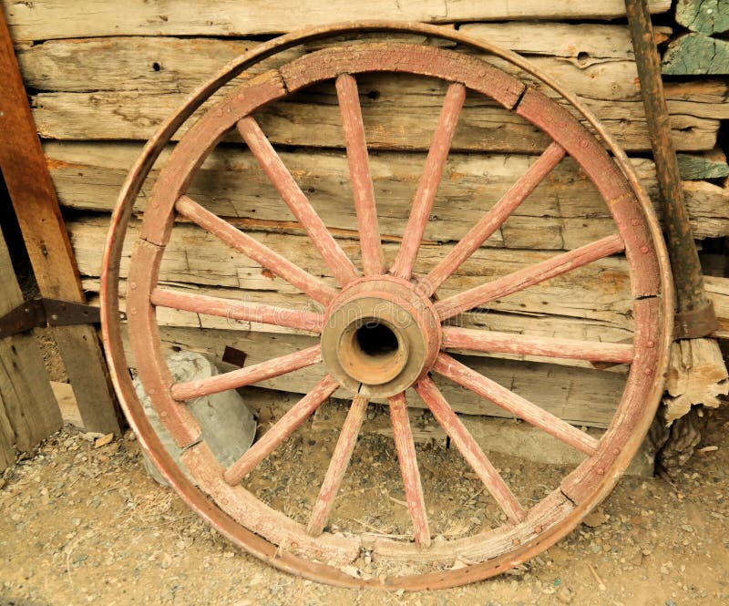 Old wagon wheel stock photo. Image of aged, antique, relic 57254772