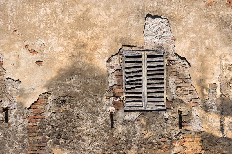 Old wall in Italy stock image. Image of solid, built 21943709