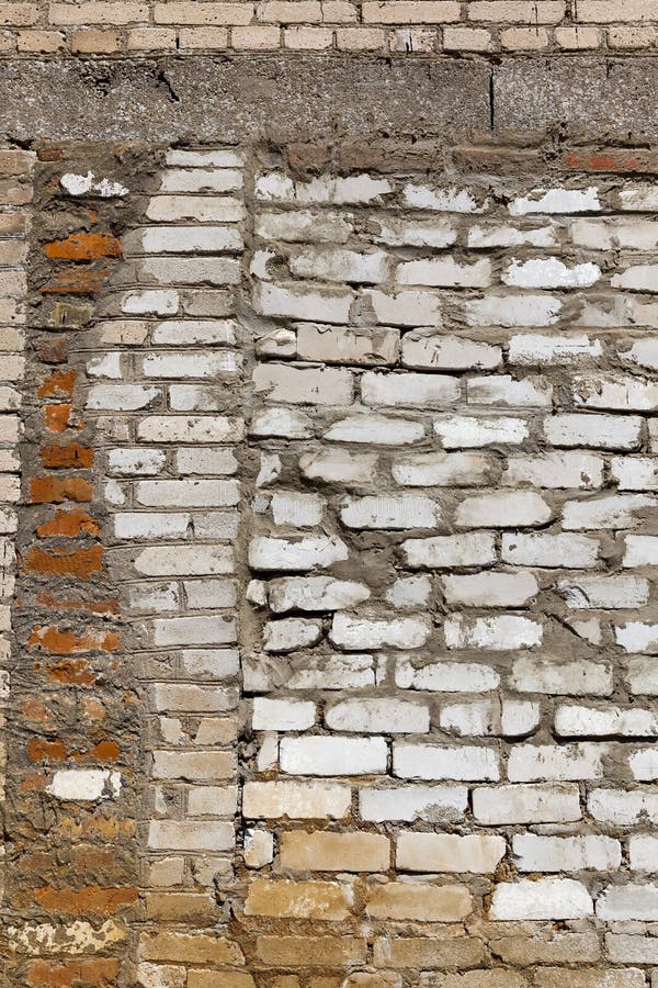 An old wall made of bricks stock image. Image of vintage 223808367