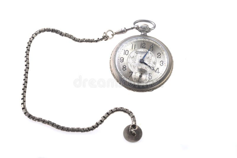 Antique Pocket Watch stock image. Image of studio, background 14997527