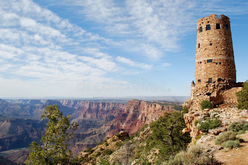 Old Watch Tower at Grand Canyon