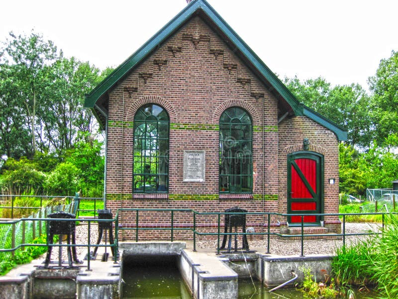 Old water house stock image. Image of mill, great, dtuch 34981227