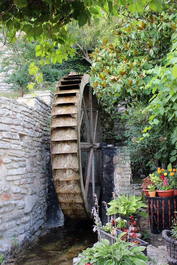 Old water mill stock photo. Image of idyllic, showplace 76408670