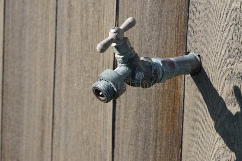Old water spigot stock photo. Image of exterior, antique 260122266