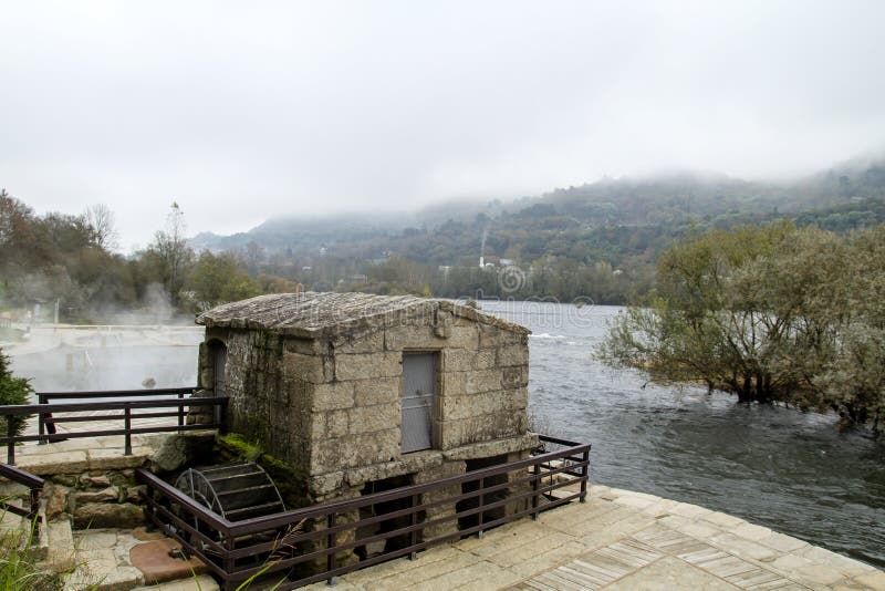 Old watermill and hotsprings in Ourense