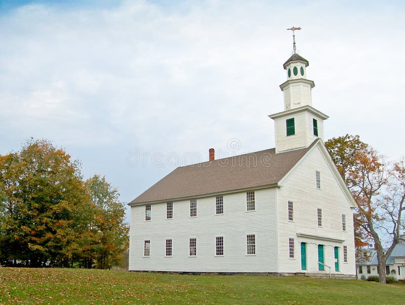 Old West Church, Calais, VT Stock Photo Image of landmark, foliage