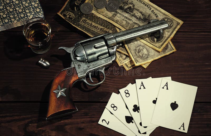 Old West Revolver royalty free stock images Old West Revolver royalty free stock images
