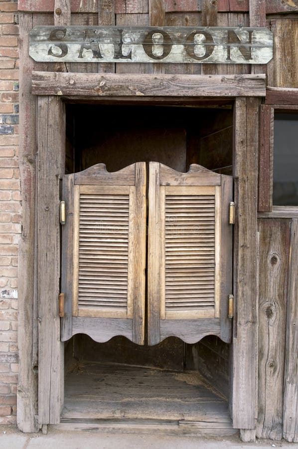 Old Western Swinging Saloon Doors