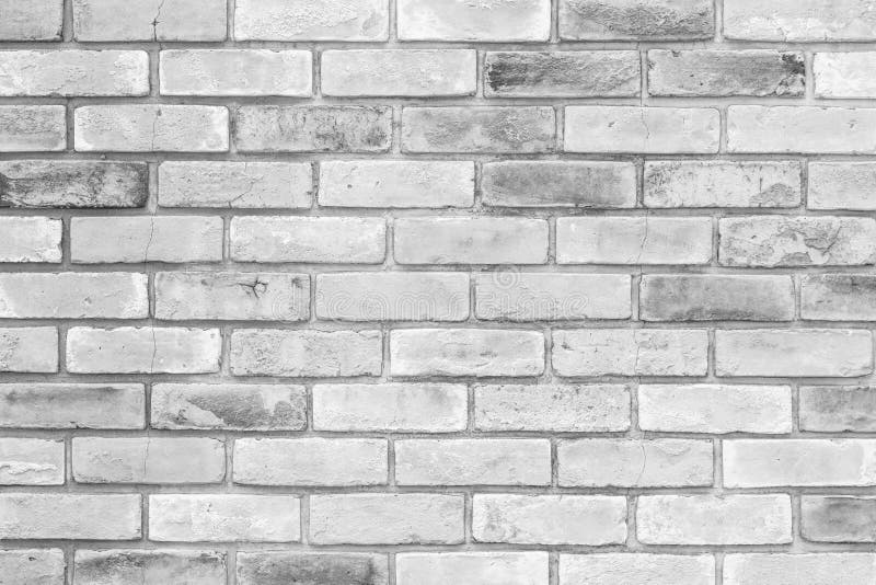Old White Brick Wall Texture Stock Image Image of cement, design