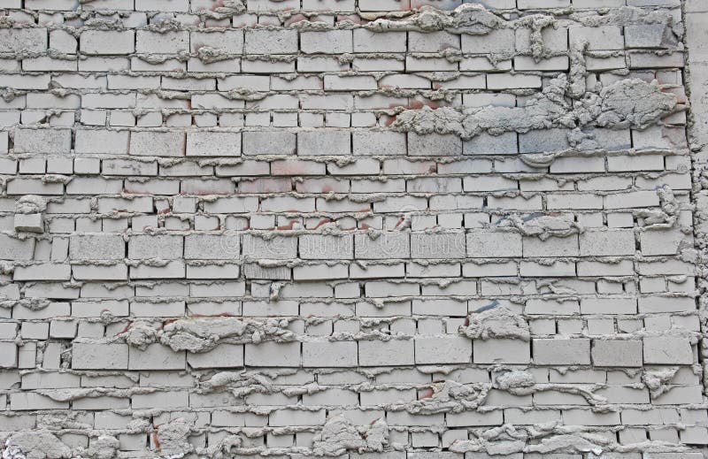Old White Painted Brick with Mortar Background Stock Photo Image of