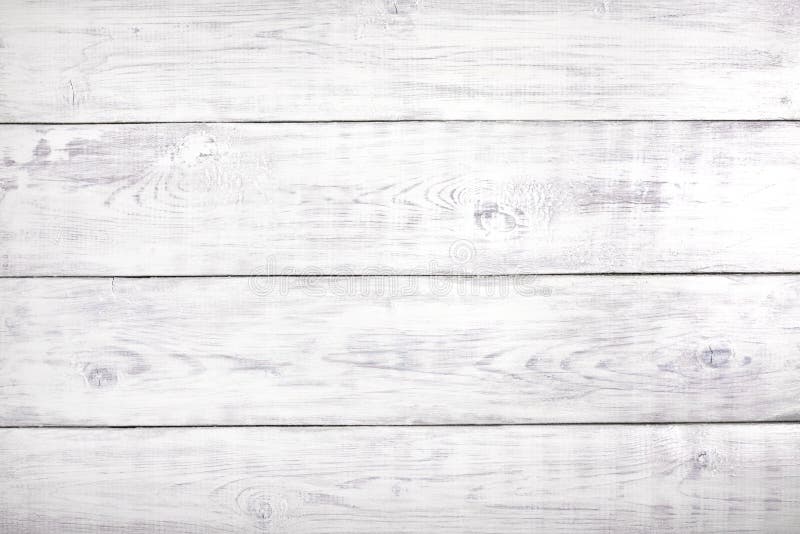 Old white wood background, rustic wooden surface with copy space