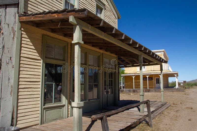 Old Wild West Town Movie Set in Arizona