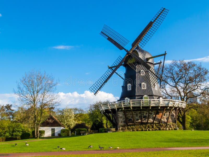 Old Windmill in Malmo, Sweden