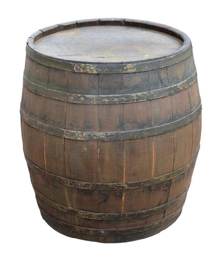 Old wine barrel stock image. Image of aging, winery, wood - 25048501