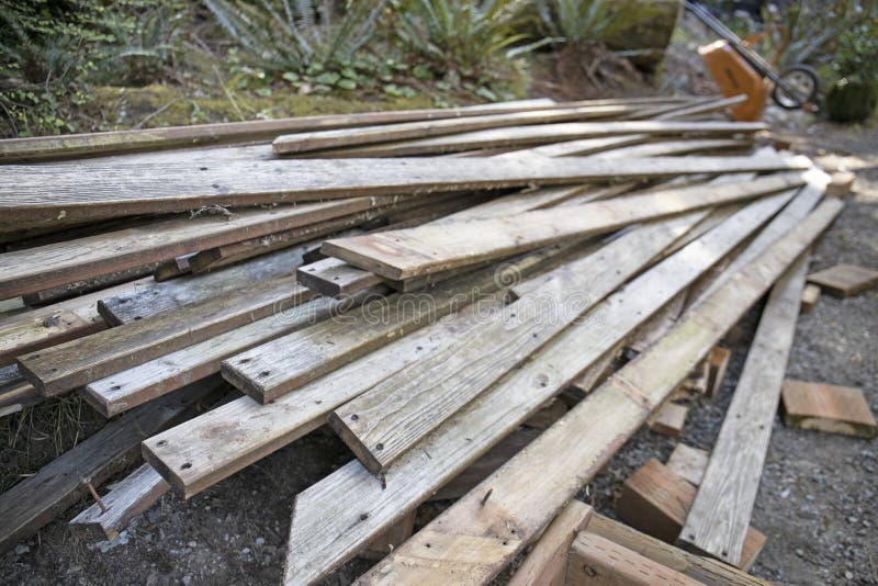 Old Wood Boards from Construction Deck Stock Photo Image of woodgrain
