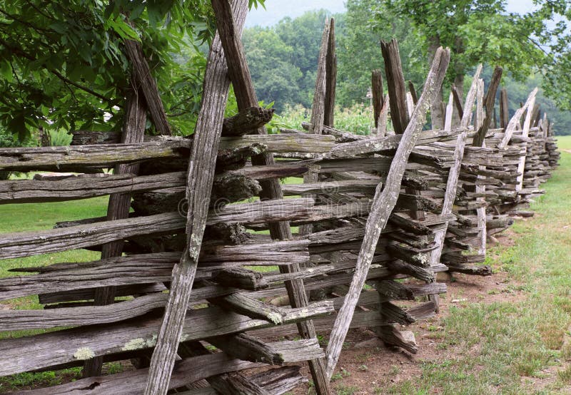 Old wood fence stock image. Image of border, country, wooden 5985093