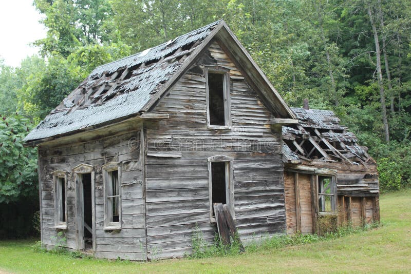 Old wood home stock photo. Image of house, wood, trees - 15478968