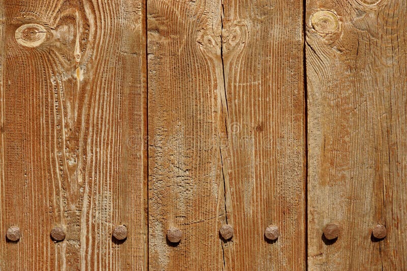 Old Wood Plank Panel with Rusty Iron Nails Texture Stock Image Image of iron, paneling