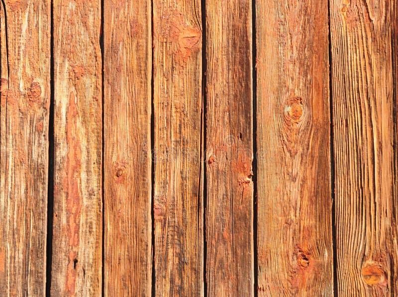 Old Wood Texture. Red Colored Wooden Background. Wooden Textured