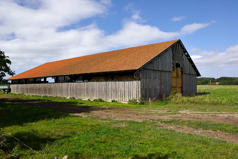 Old wooden barn