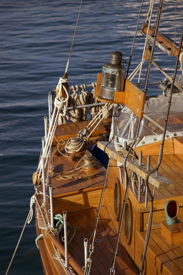 Old wooden boat