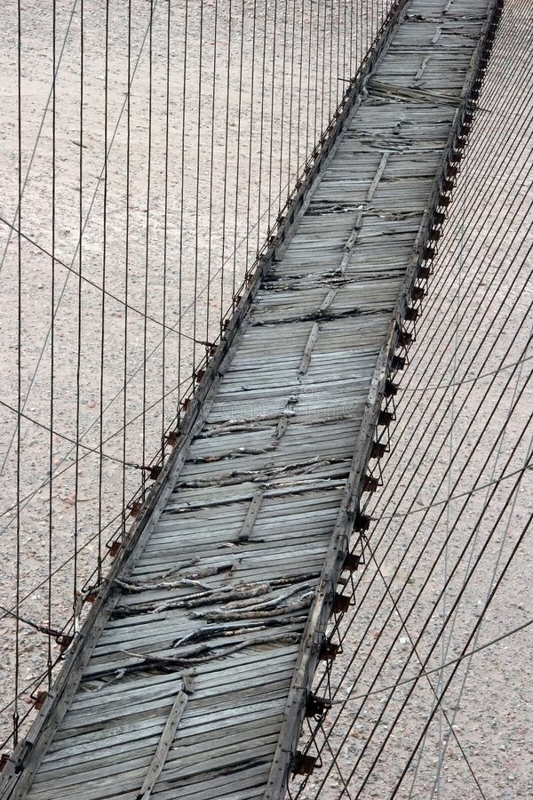 Old wooden bridge