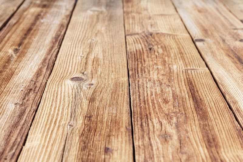 Old Wooden Brown Boards. Wooden Floor Made of Boards Stock Photo