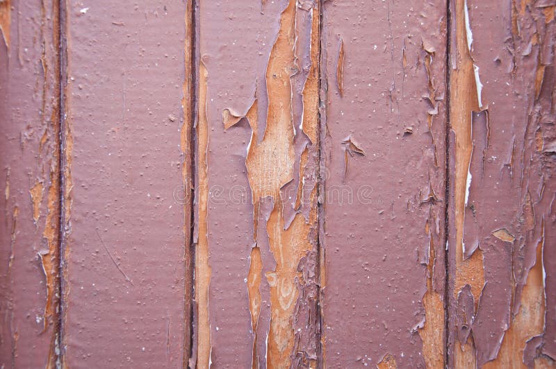Old Wooden Door with Paint Peeling Off Stock Photo Image of brick, nature 67610416