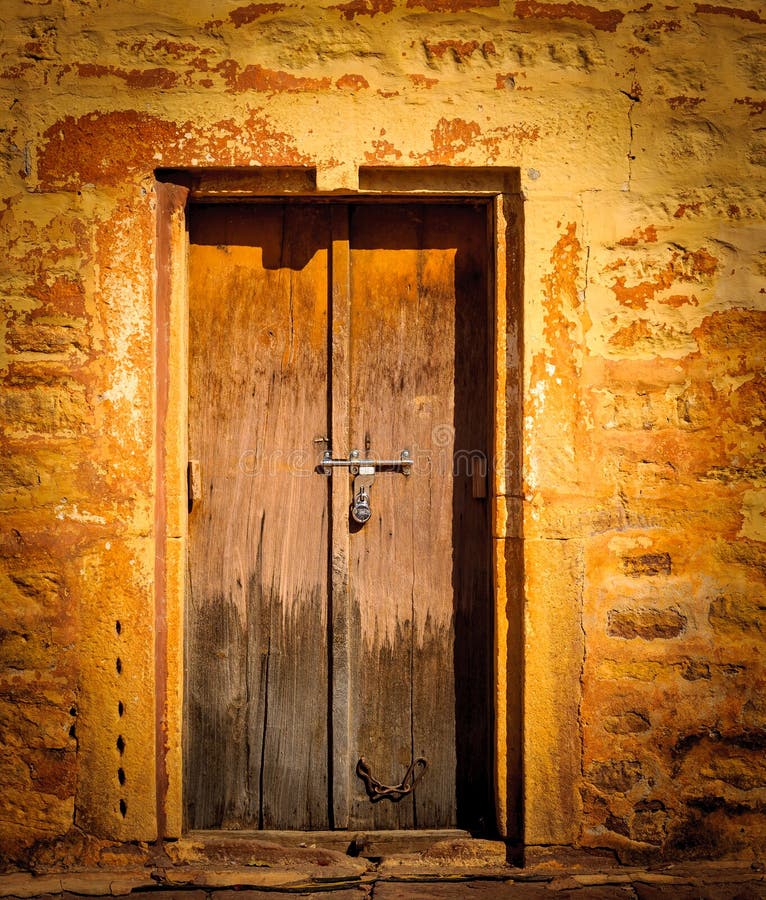 Old Wooden Door Vintage Background Stock Photo - Image of culture, brown:  29888222