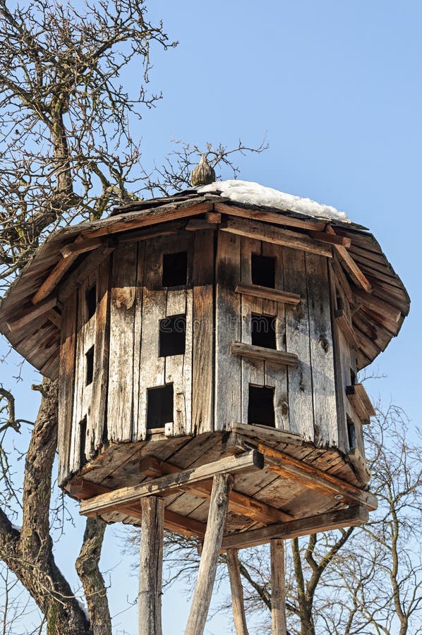 Old wooden dovecote