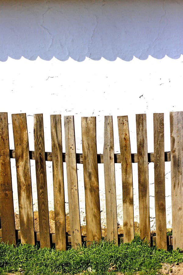 Old wooden fence