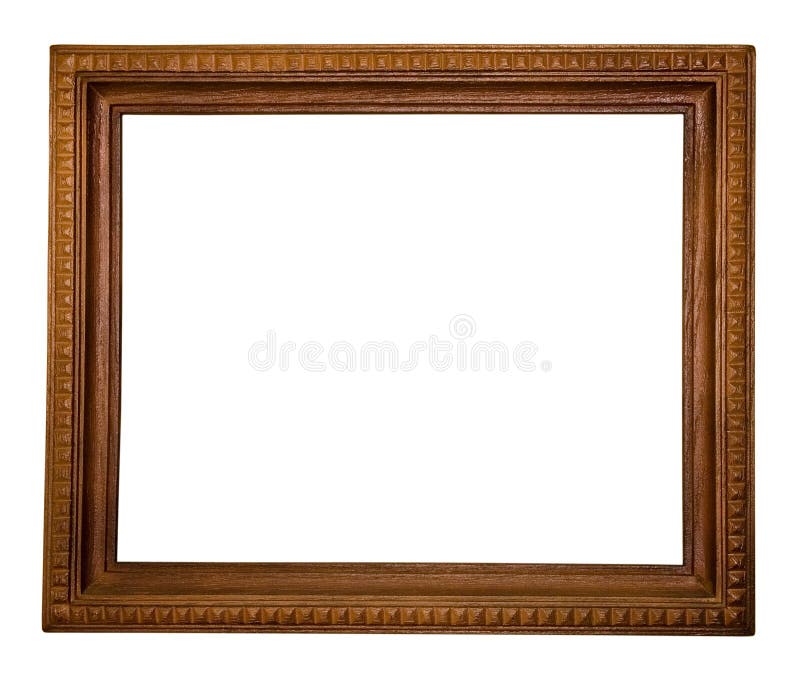 Old wooden frame