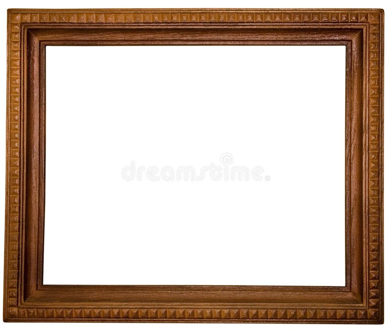 Old wooden frame